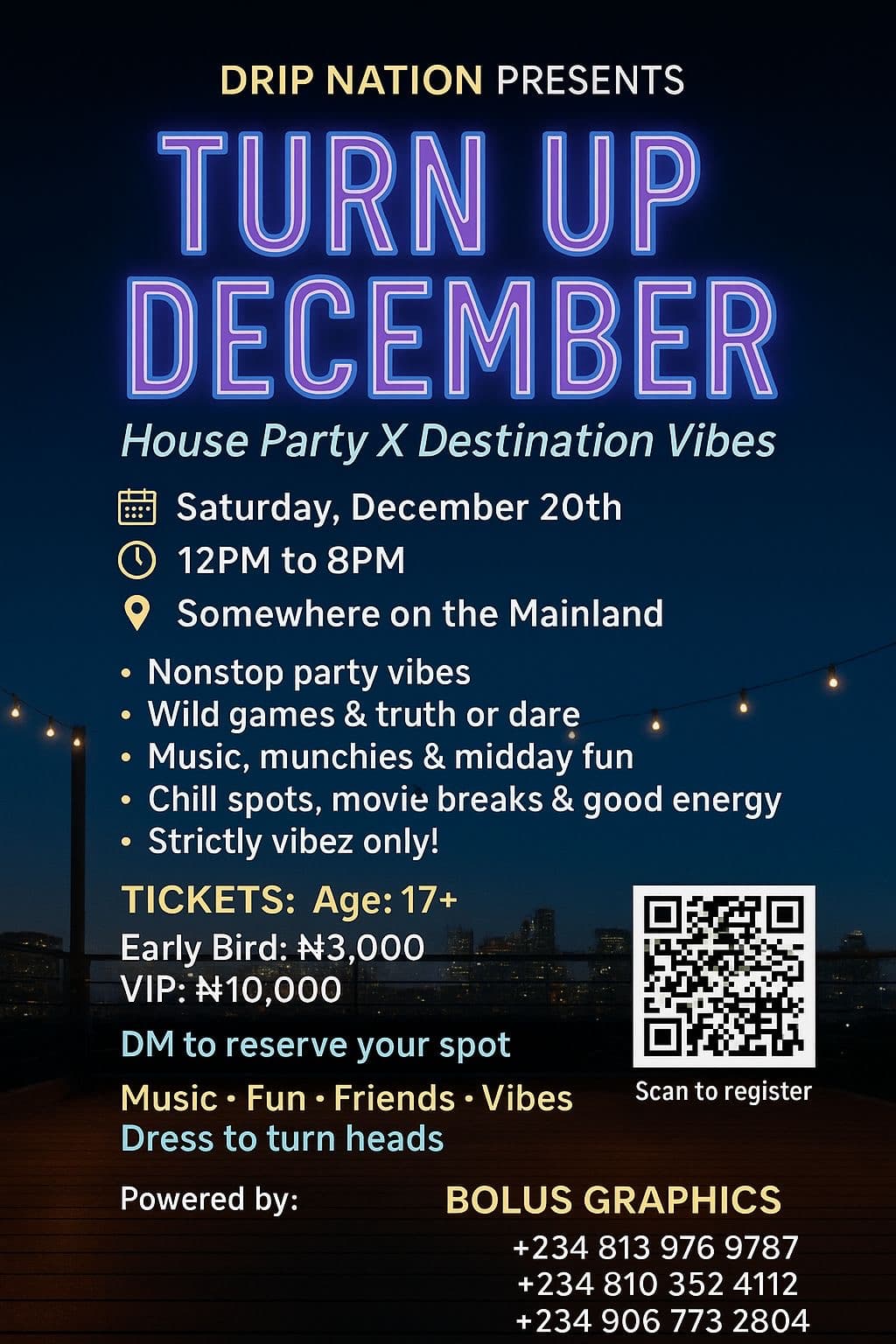 Turn Up December