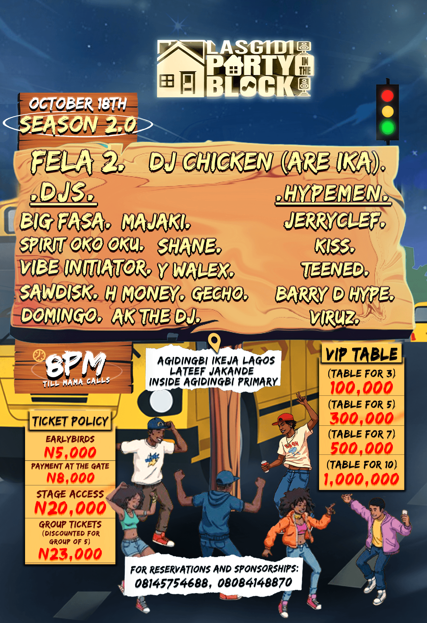 LASGIDI PARTY IN THE BLOCK 2.0
