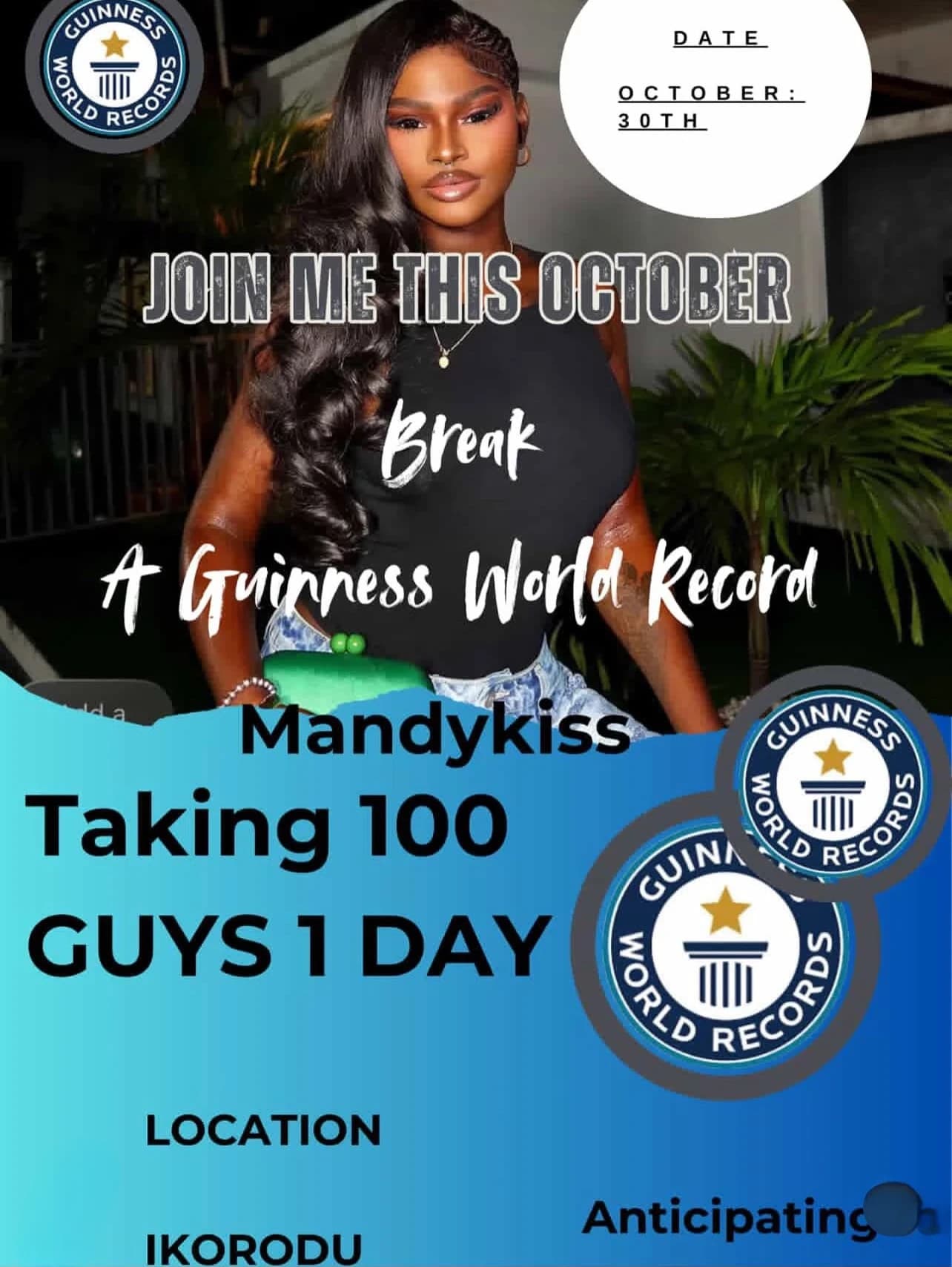 BREAK A GUINNESS WORLD RECORD