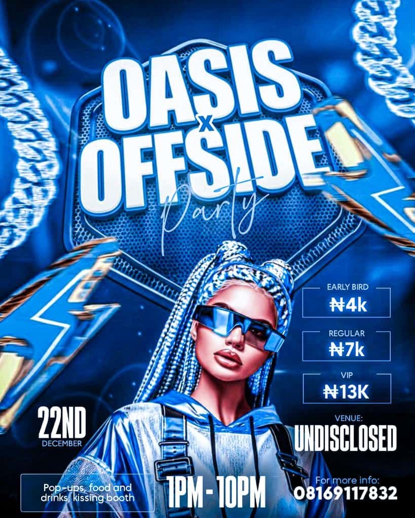 OASIS x OFFSIDE THE PARTY