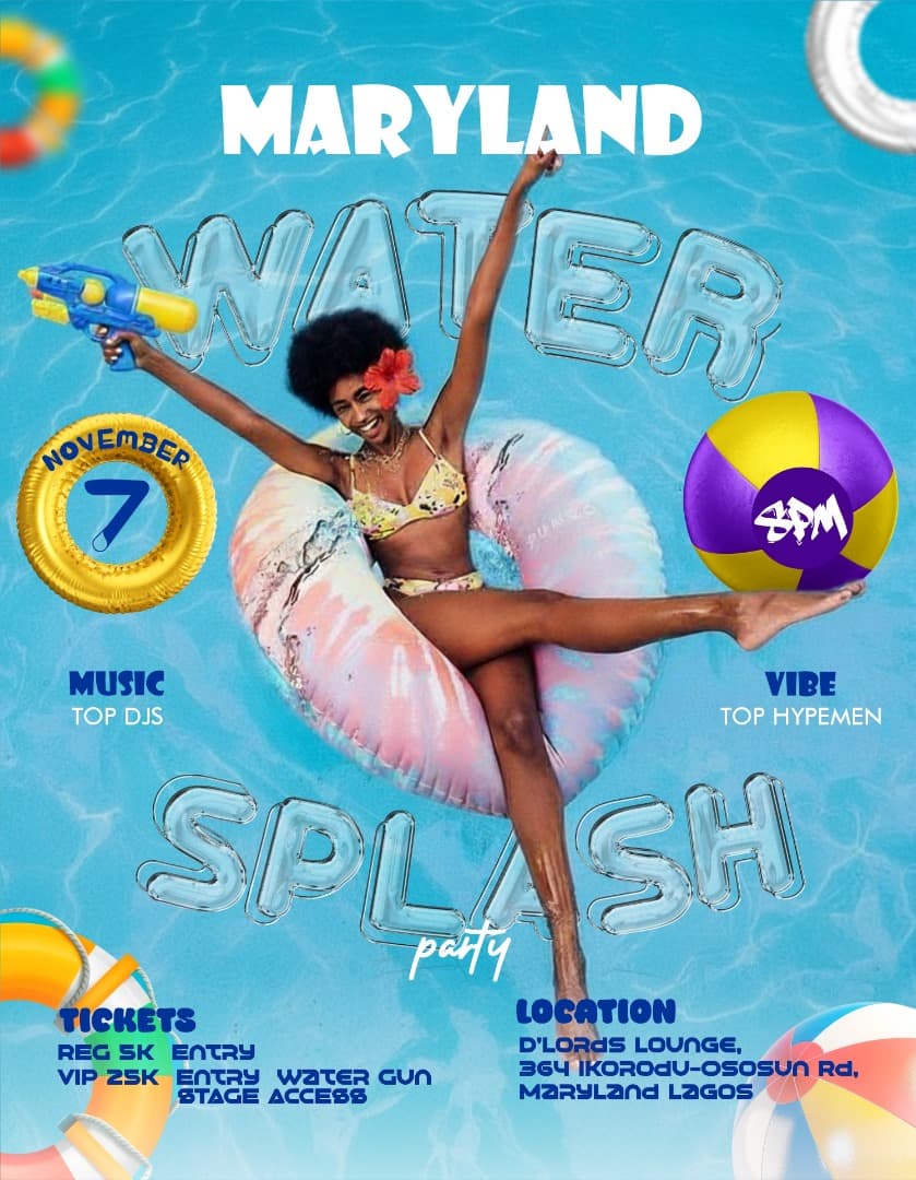 Maryland water splash