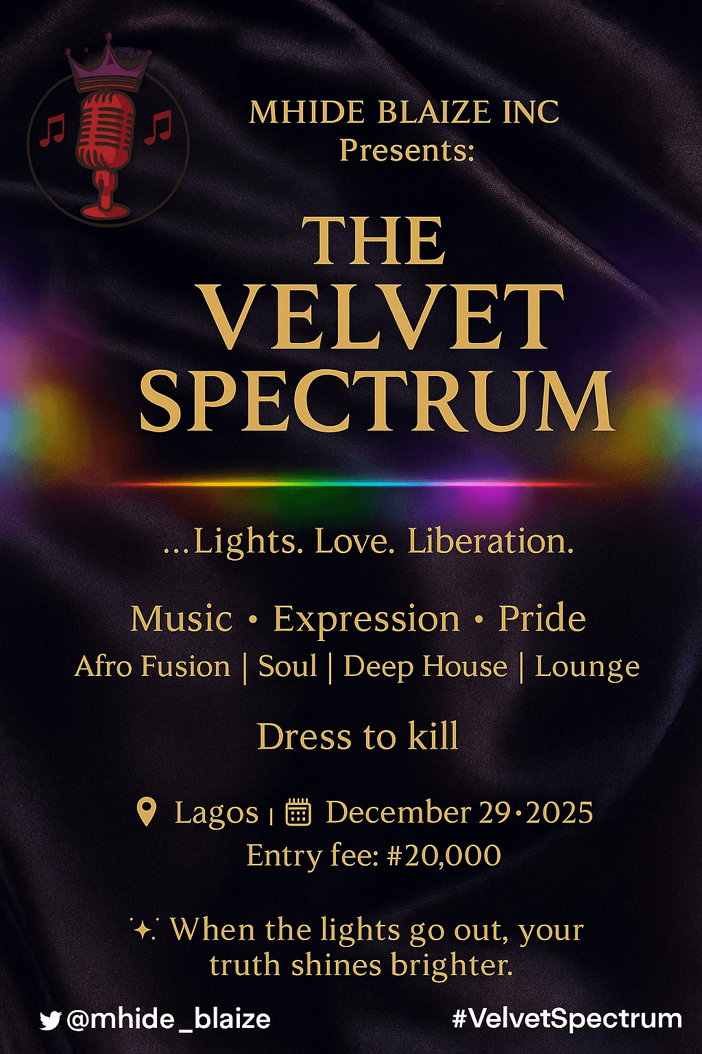The Velvet Spectrum.