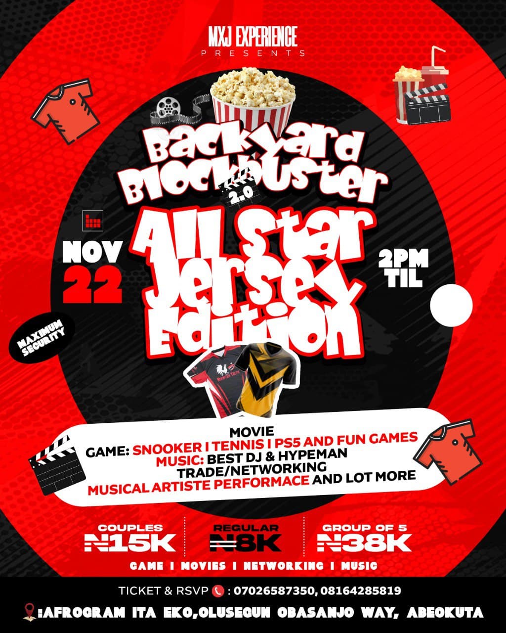 Backyard Blockbuster 2.0 All Stars Jersey Edition