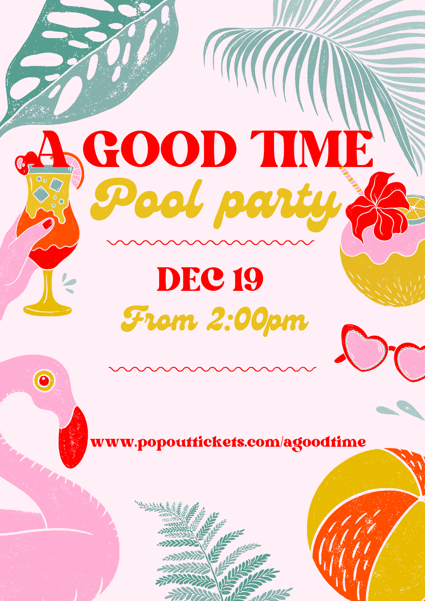 A good time: The pool party