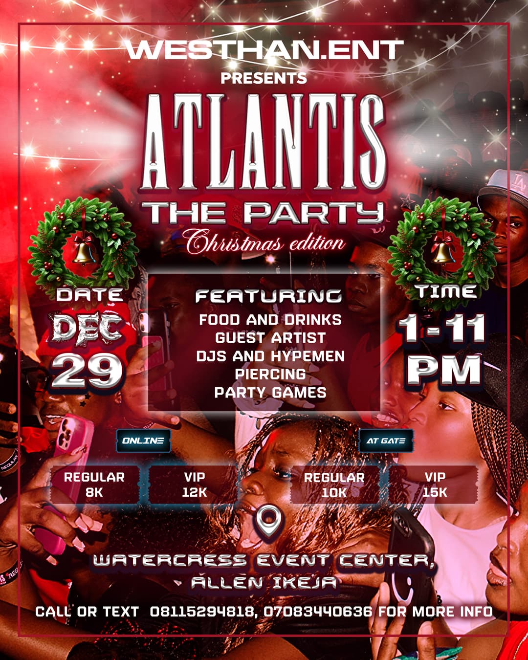 ATLANTIS THE PARTY 2.0 (Christmas EDITION)