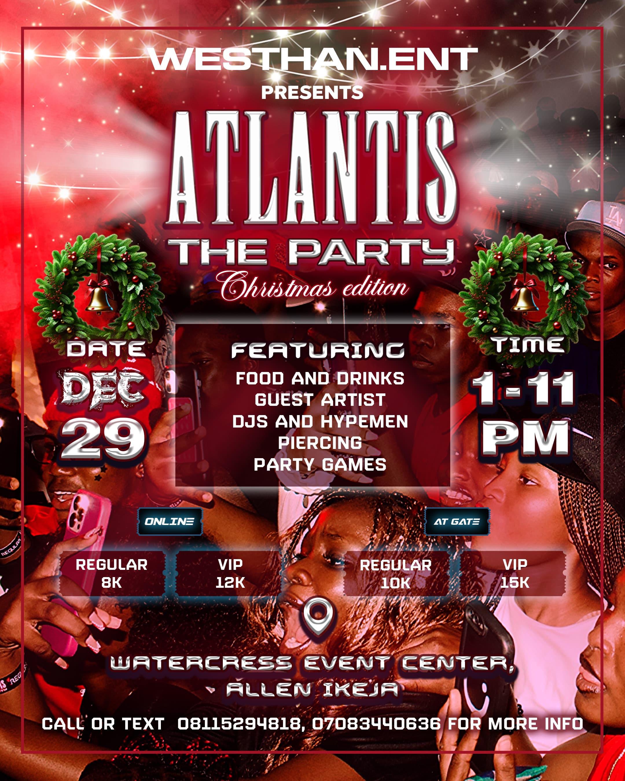 ATLANTIS THE PARTY 2.0 (Christmas EDITION)