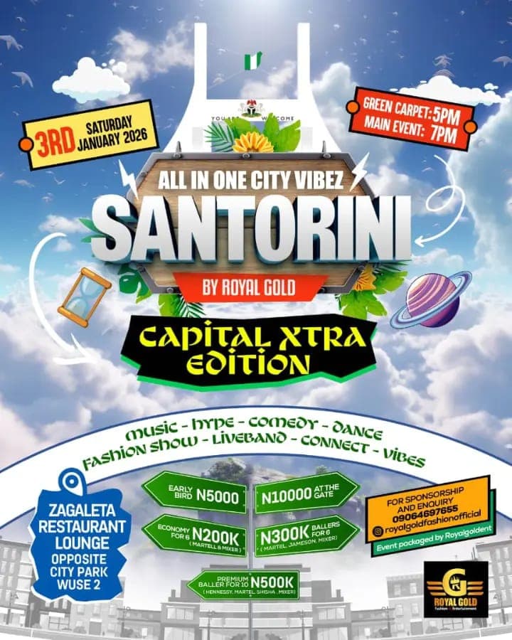 All IN ONE CITY VIBES SANTORINI BY ROYALGOLD