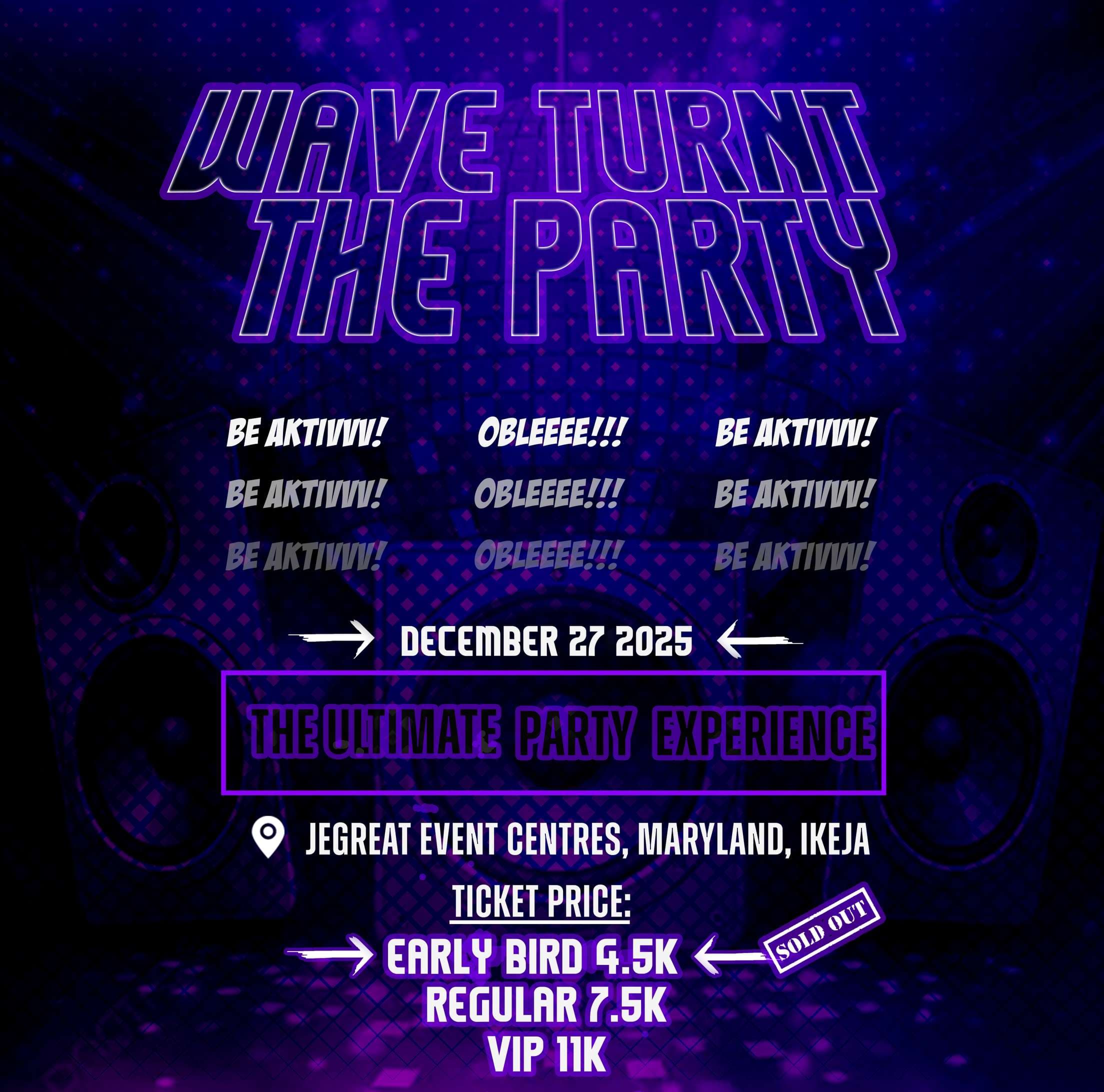WAVE TURNT THE PARTY
