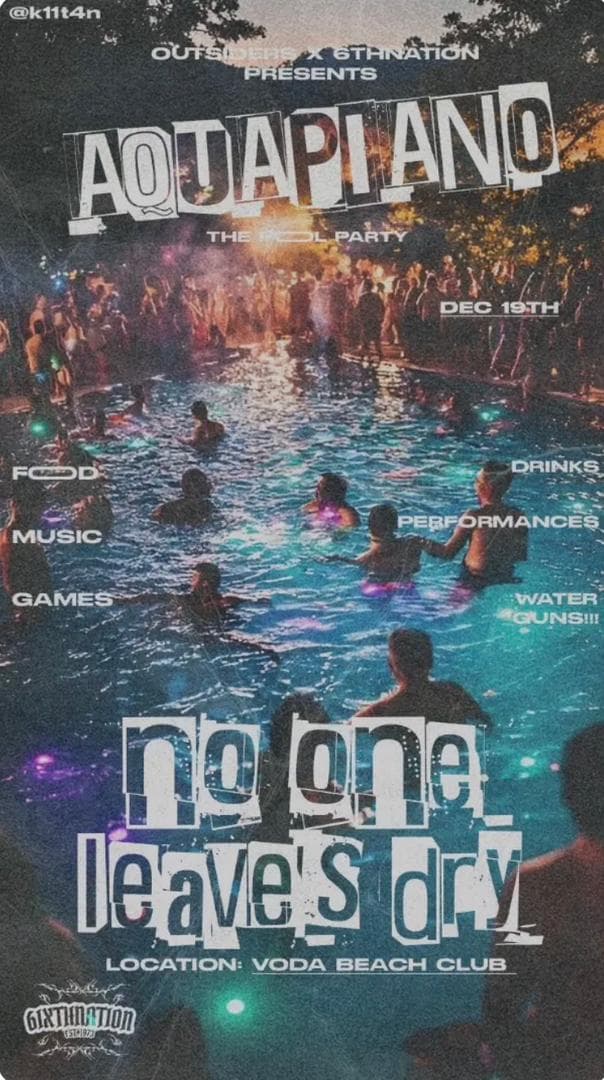𝔸QUAPIANO the pool party