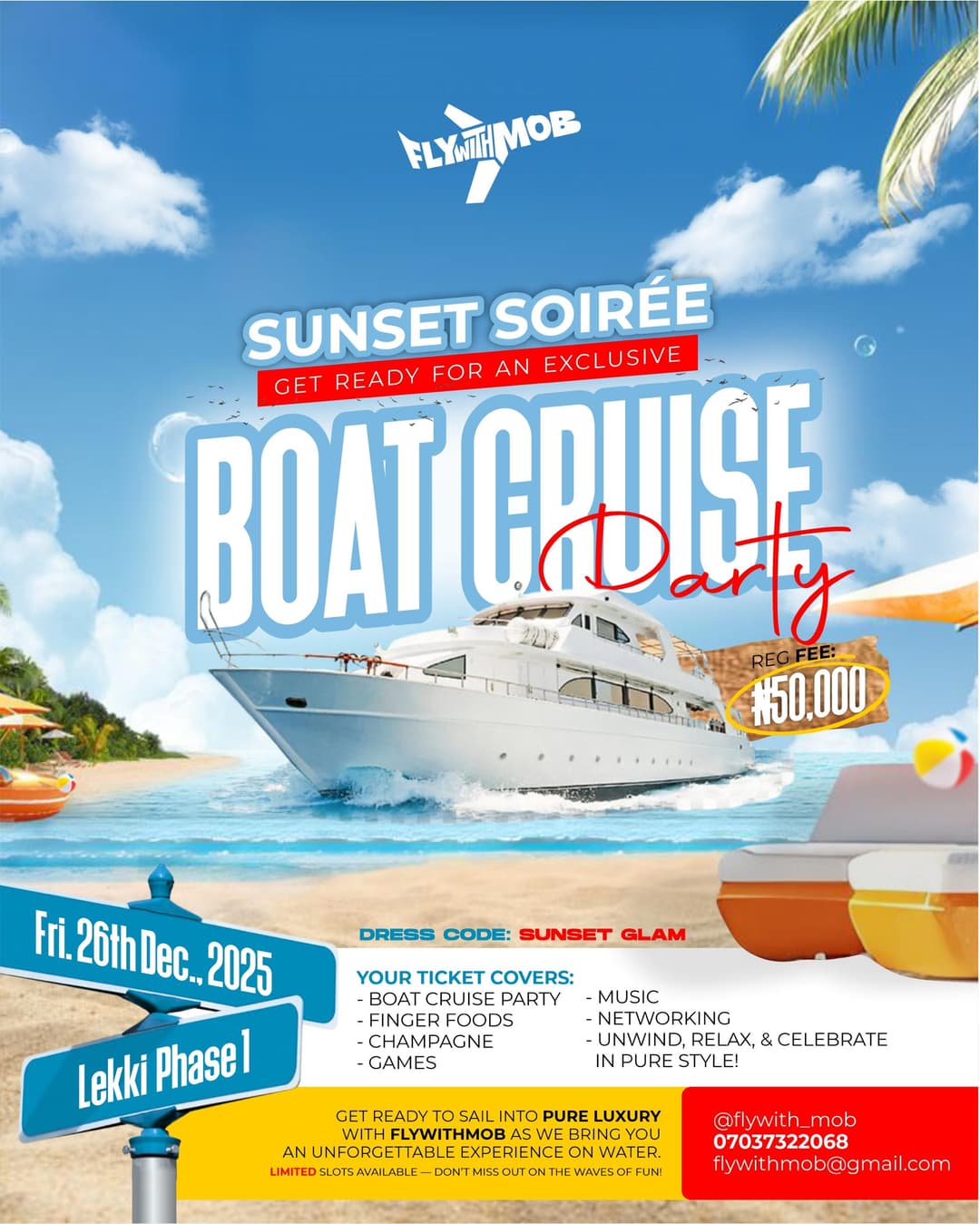 Lagos Boat Cruise Party