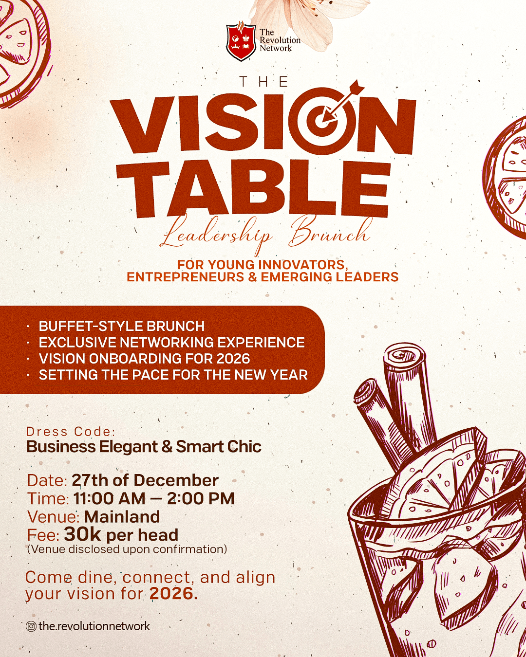 The Vision Table: Leadership Brunch