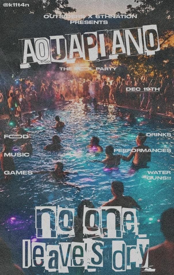 AQUAPIANO the pool party